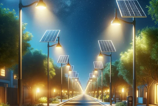 iluminación pública solar 1